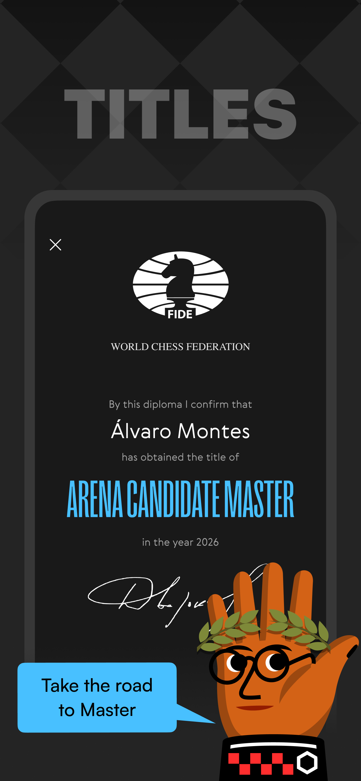 World Chess: FIDE platform screenshot 5