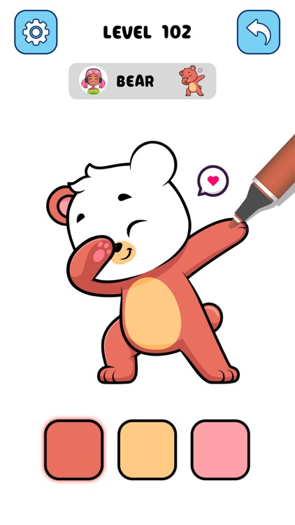 Drawing and Coloring Art Game screenshot-5