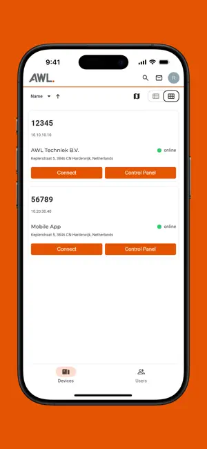 AWL Service screenshot 1