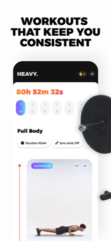 Workout Planner - Heavy Screenshot 4 of 10
