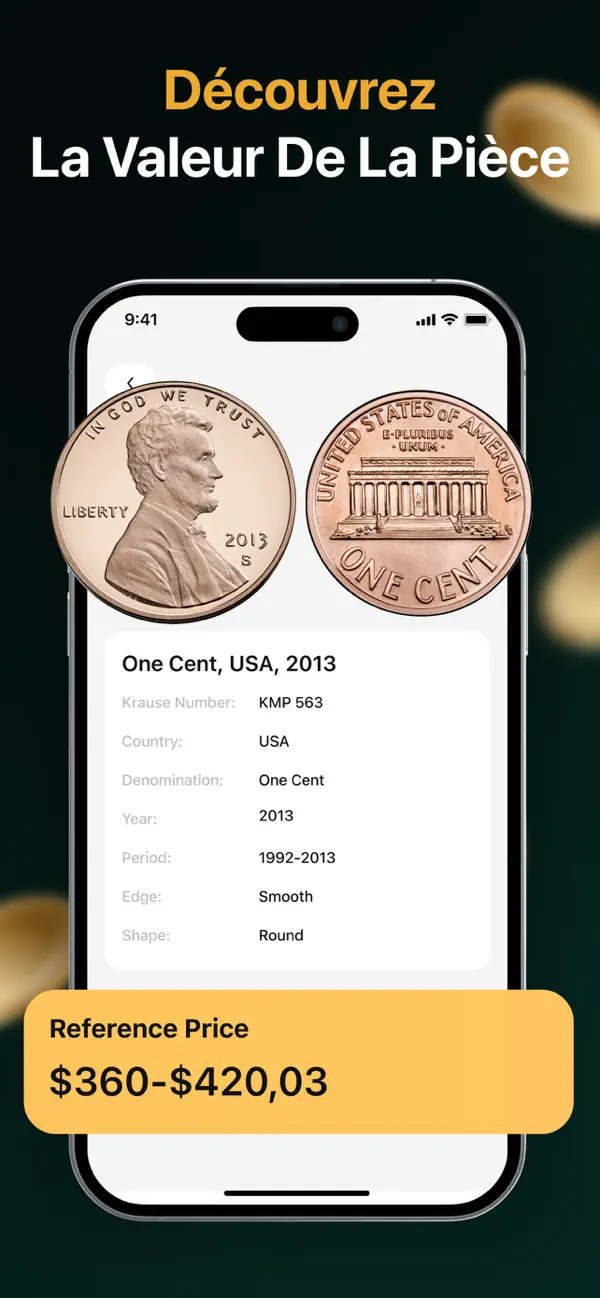 Screenshot #2 pour Coin Scanner: Valeur Pièce