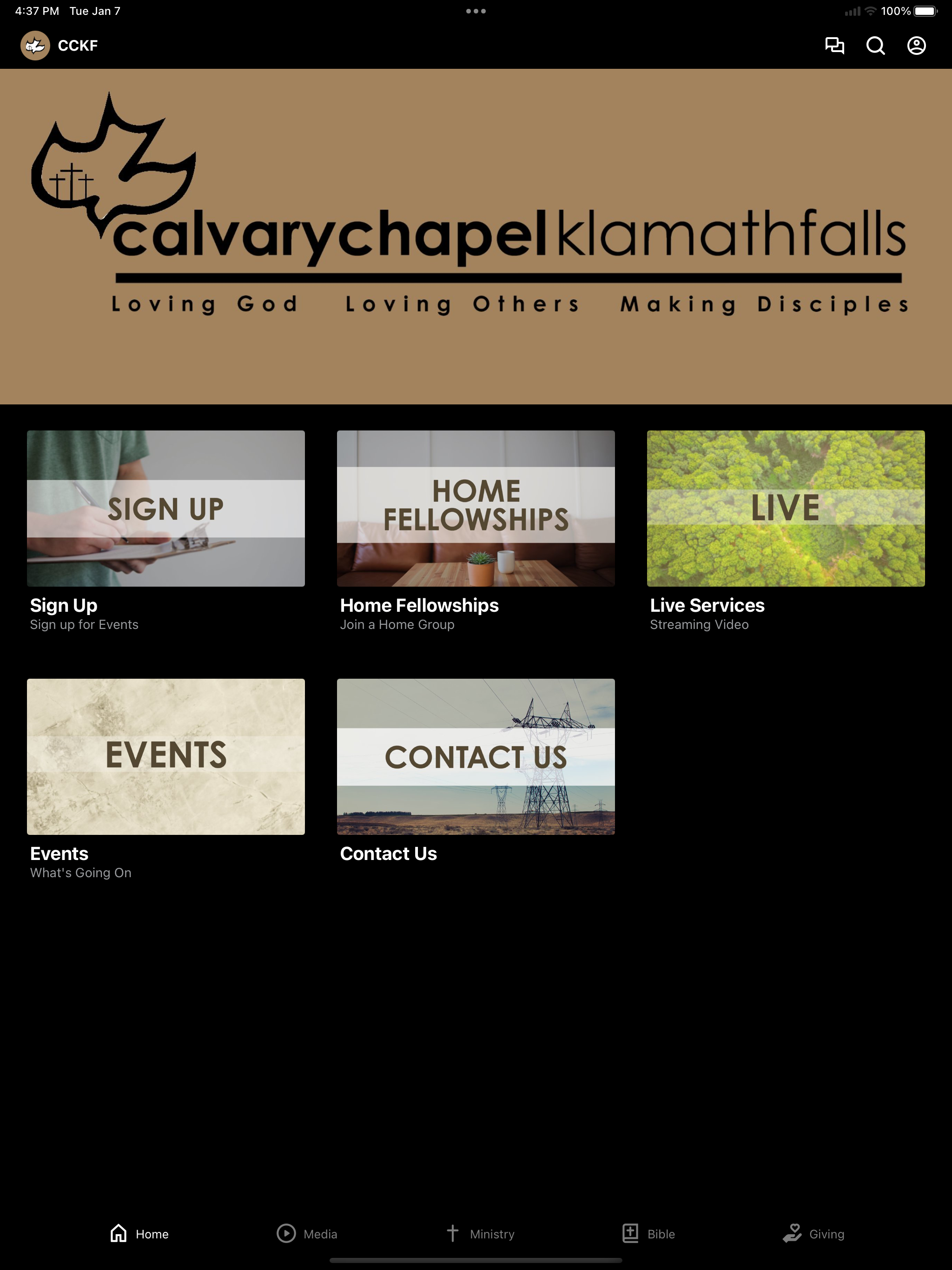 Calvary Chapel Klamath Falls screenshot 4