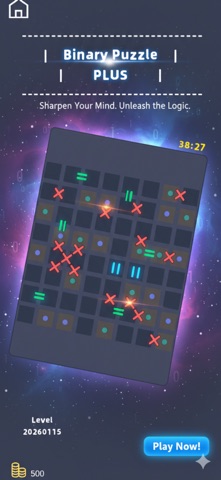 Binary Puzzle Plus Screenshot 1 of 6