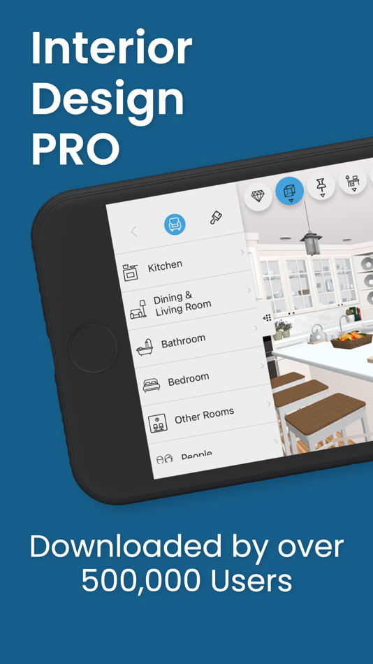 #1. Interior Design PRO (iOS) Av: Black Mana Studios Group LLC