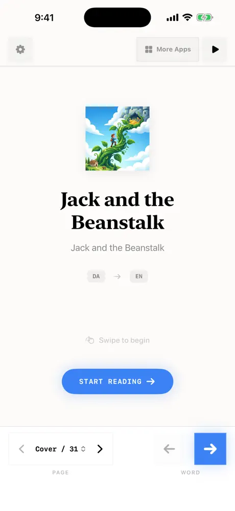 Jack and the Beanstalk Danish screenshot 3