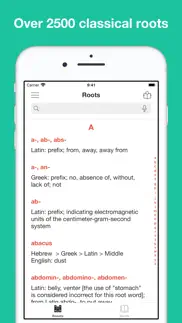 classical root dictionary iphone images 1