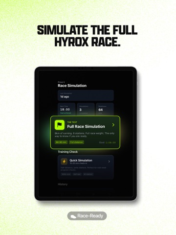 FORMD: HYROX Training Plans iPad screenshot