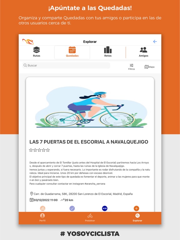 Screenshot #6 pour YOSOYCICLISTA
