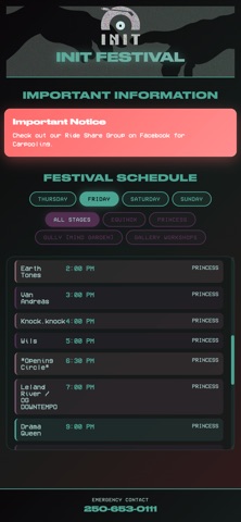 INIT Festival Screenshot 2 of 3