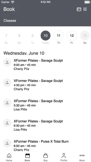 Pulse X Pilates screenshot 2