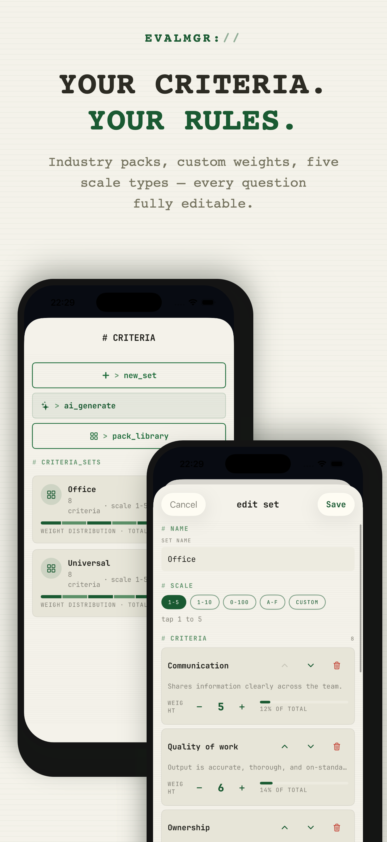 Employee Evaluation Manager AI