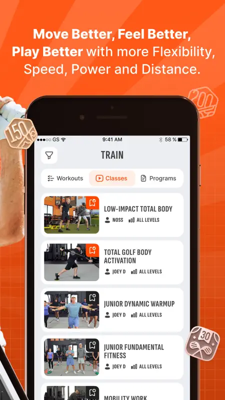 Golf Fitness by HIT IT GREAT® screenshot 2 of 4