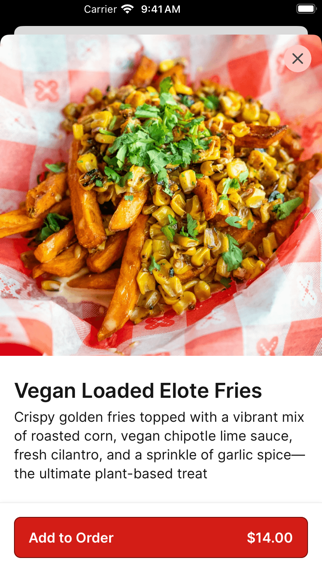 The Blacktop Grill iPhone screenshot 3 - Food & Drink app