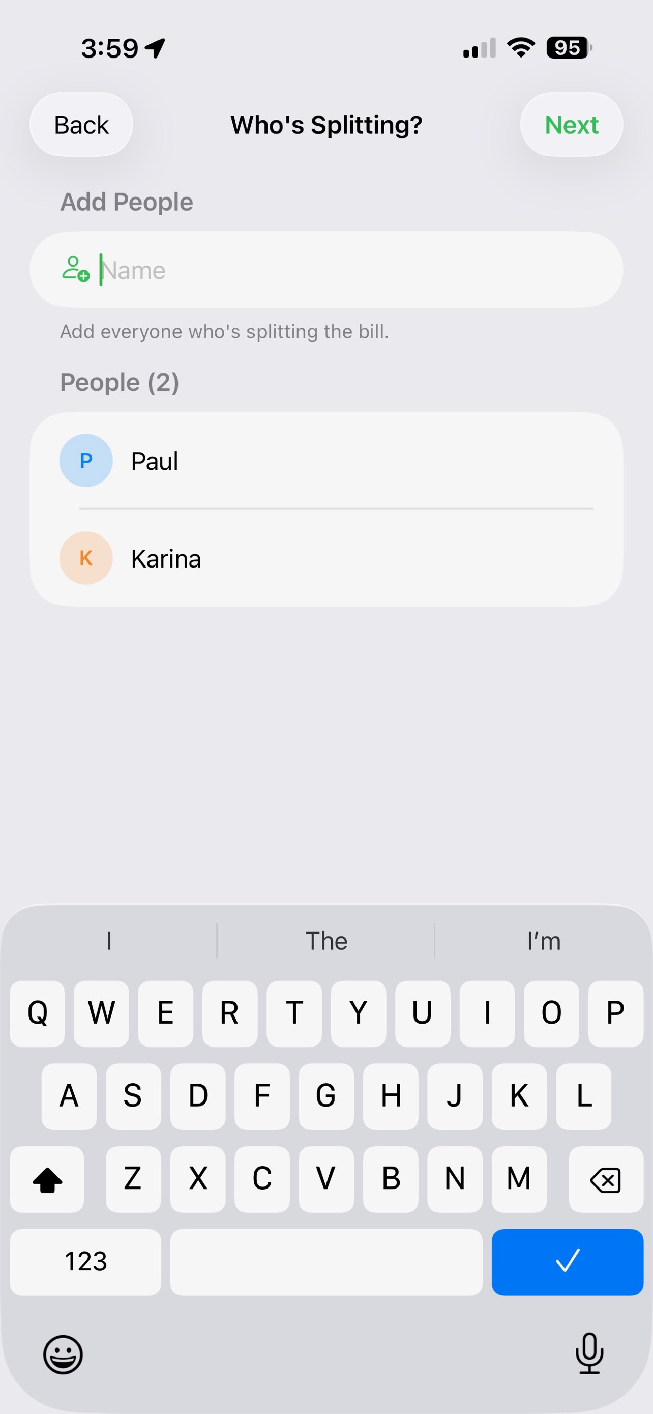 TabSplits screenshot 5