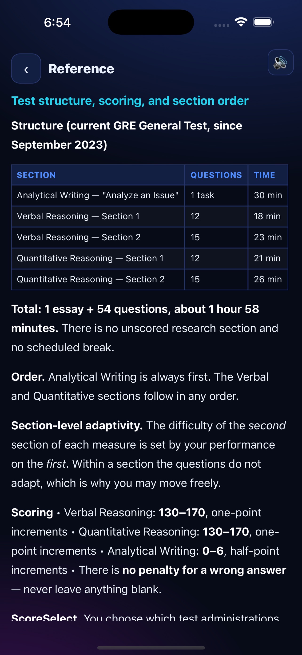 Screenshot 2 of GRE Ready