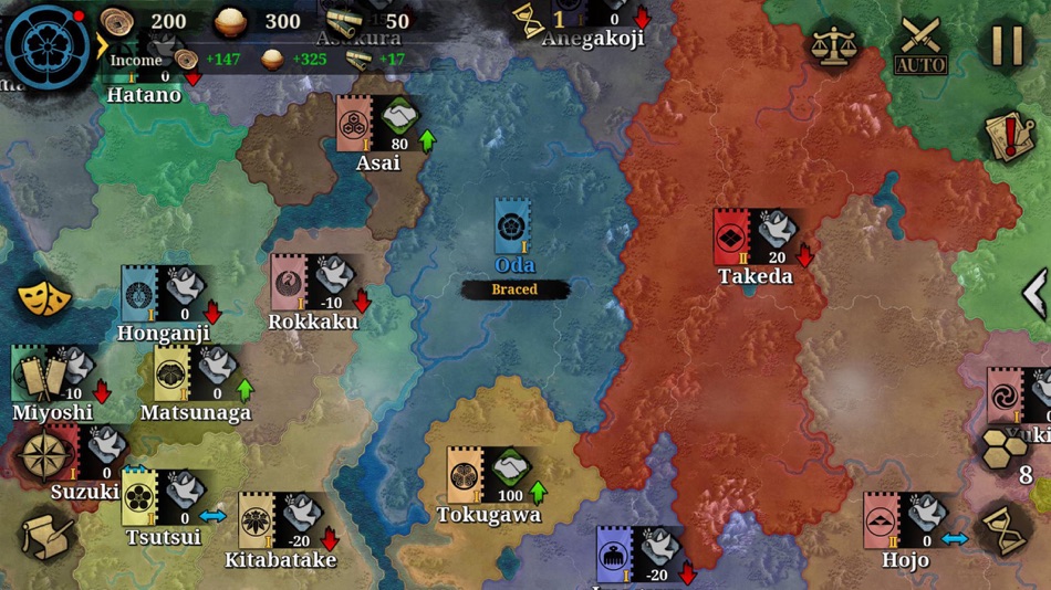 #1. Great Conqueror 2: Shogun (iOS) 由: 悦 张