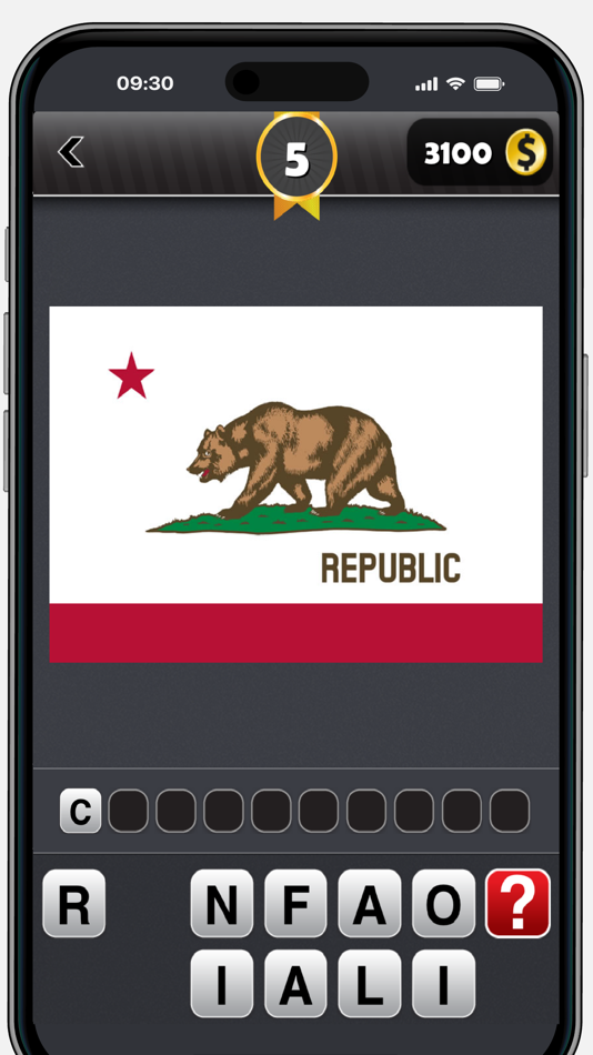 States Quiz-State,Flag,Capital - 1.0.2 - (iOS)