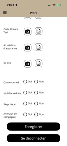 TaxisLinks_Drivers iPhone screenshot