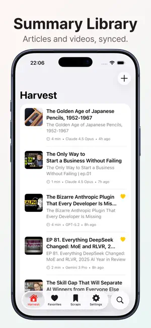 Harvest - One-Tap Summary screenshot 3