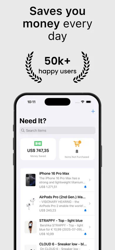 Pause Your Shopping | Need It? screenshot 1