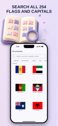 All Country Flags: Learn 254 Screenshot 3 of 5