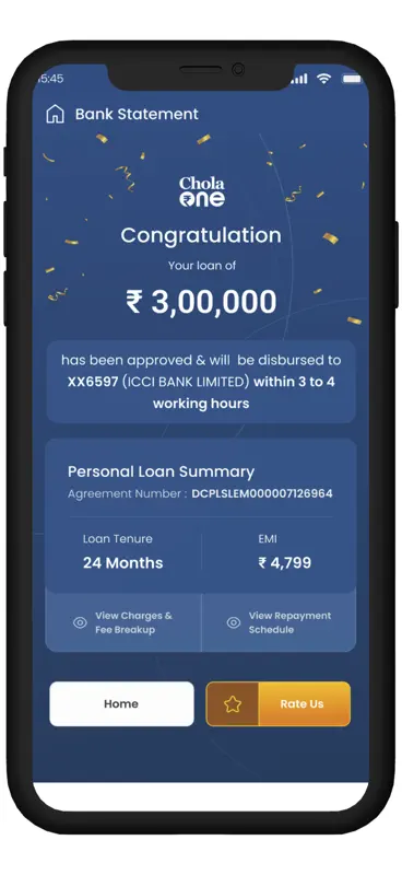 Chola One: Digital Lending App screenshot 6 of 10