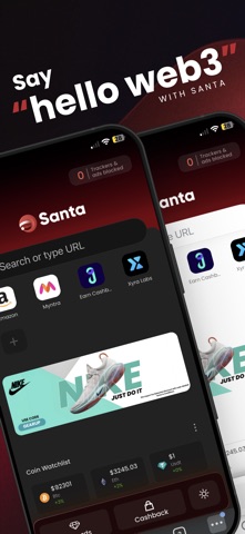 Santa Browser: Smart Rewards Screenshot 2 of 4