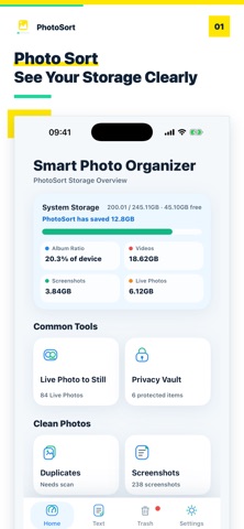 PhotoSort - Storage Cleaner Screenshot 1 of 5