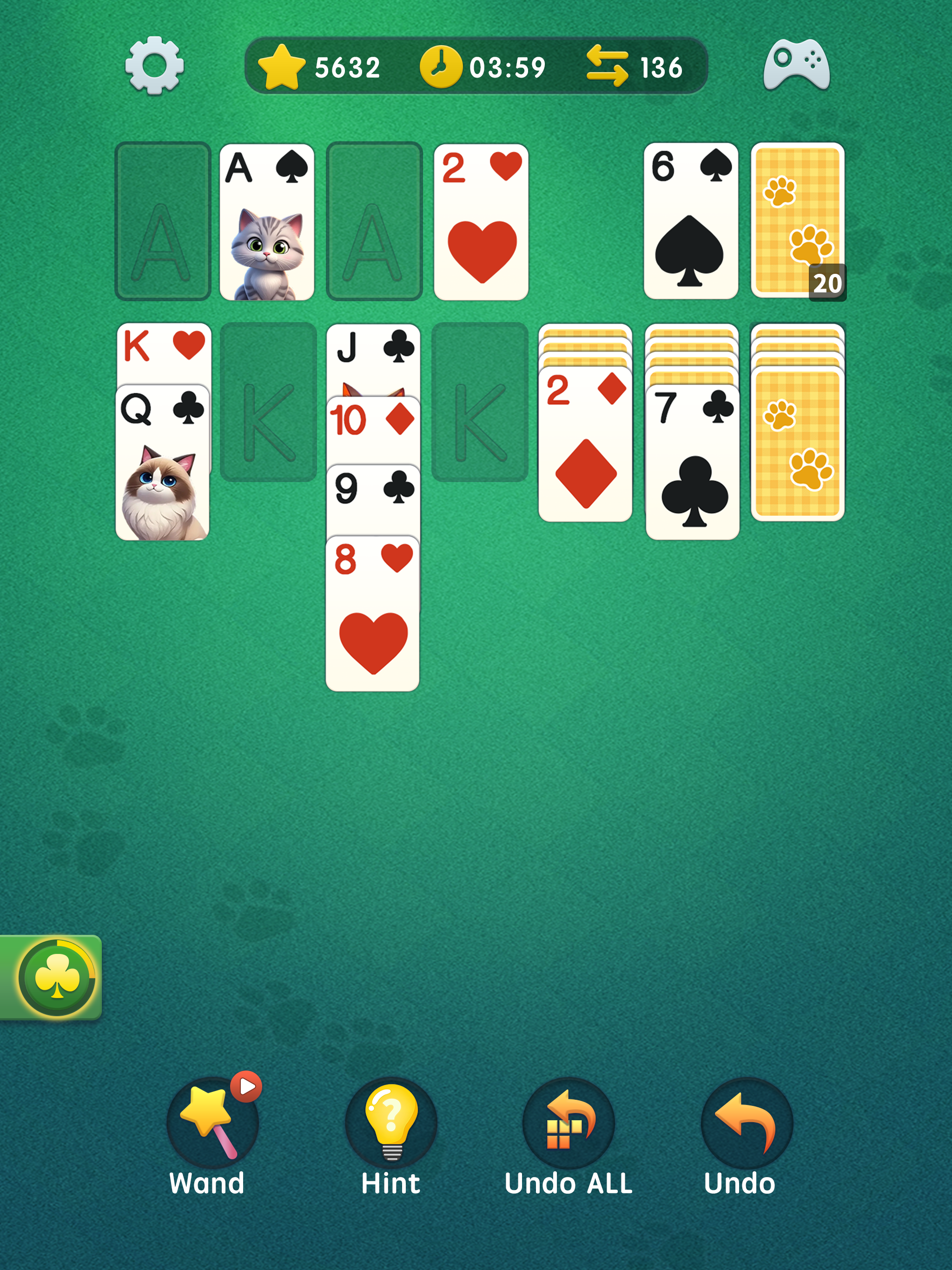 PawPaw Solitaire: Card Puzzle screenshot 9