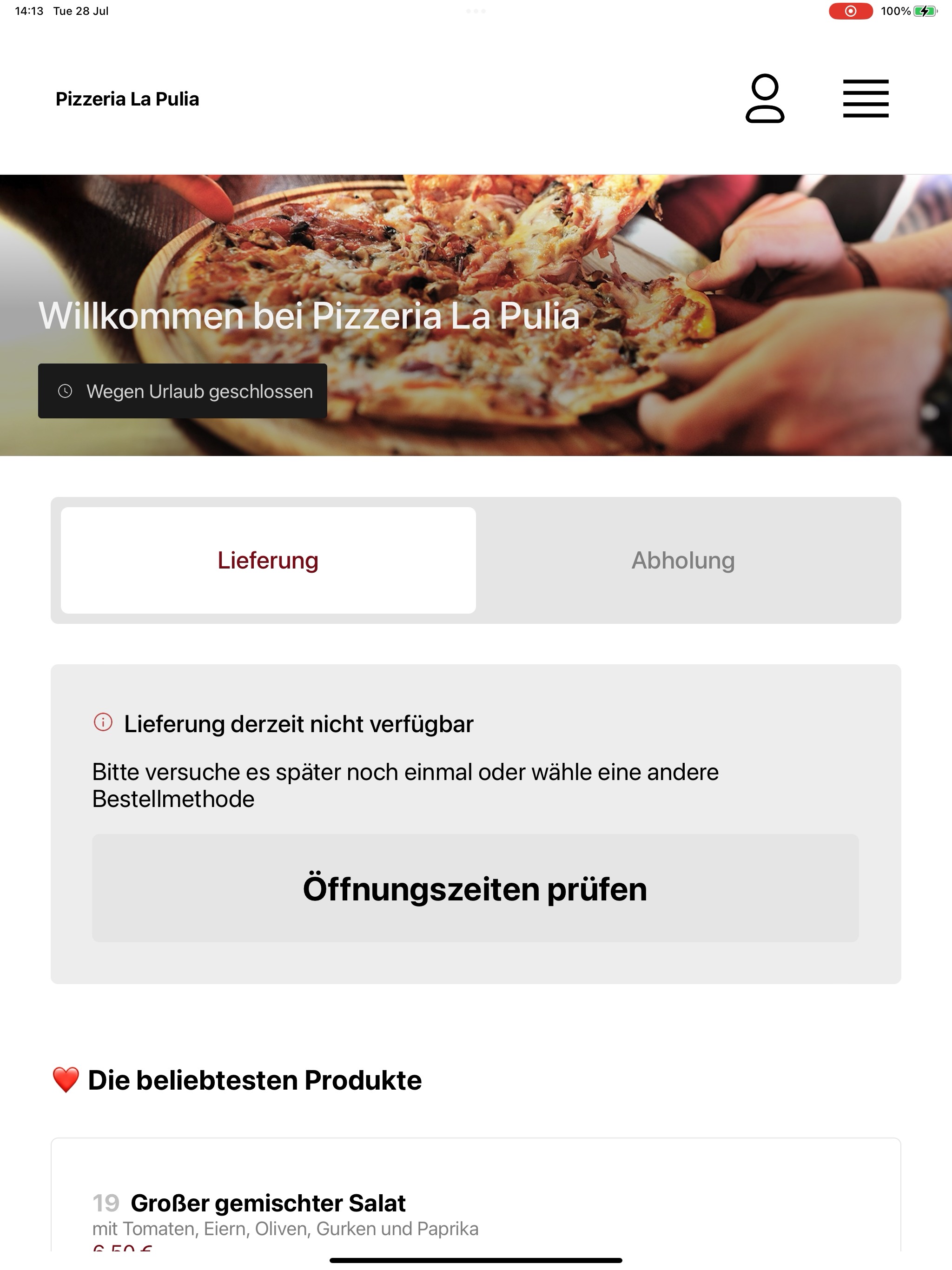 Pizzeria La Pulia screenshot 14