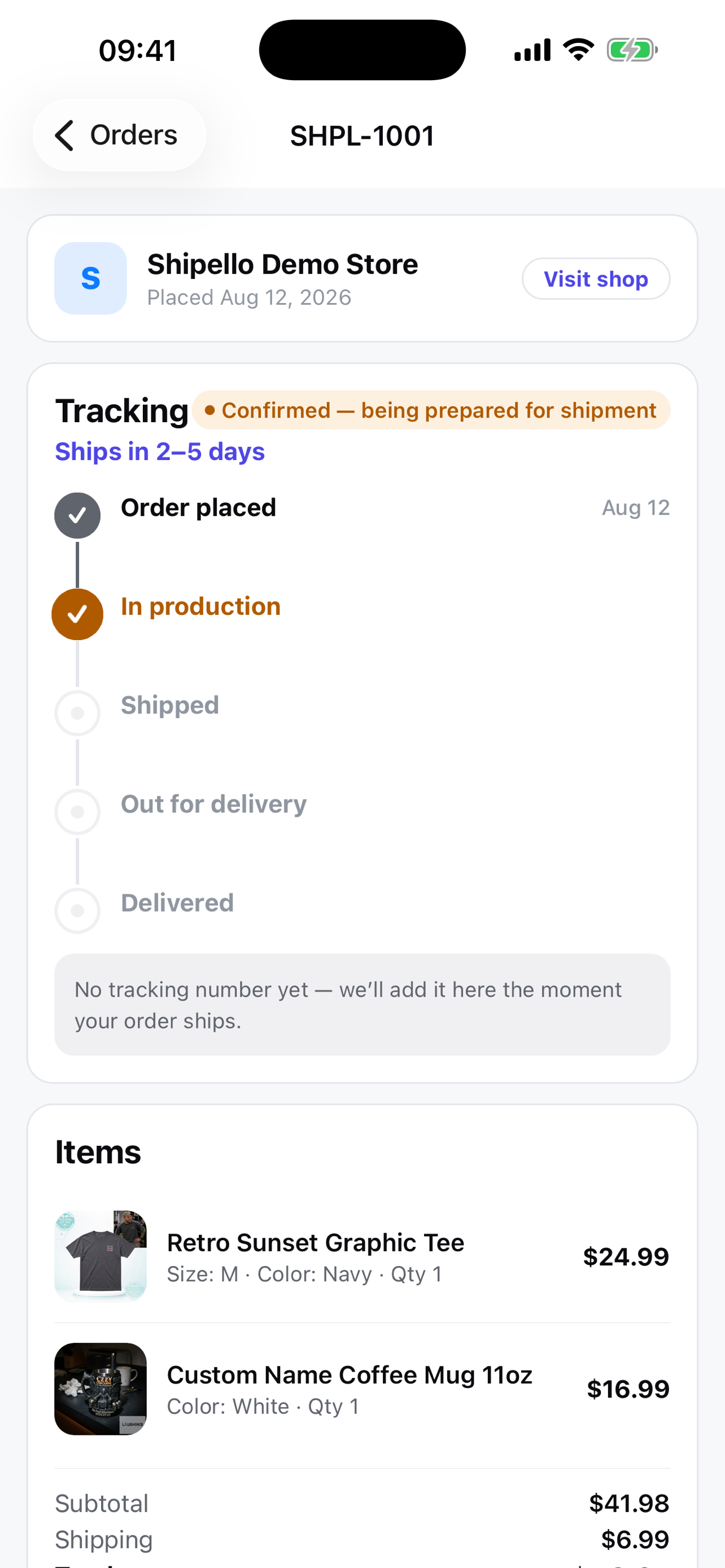 Shipello screenshot 4