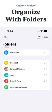 Recipes: Recipe Keeper Screenshot 4 of 5