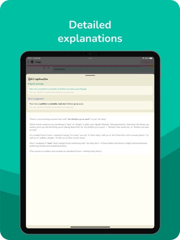 Sylvi: Language Penpals iPad screenshot 3