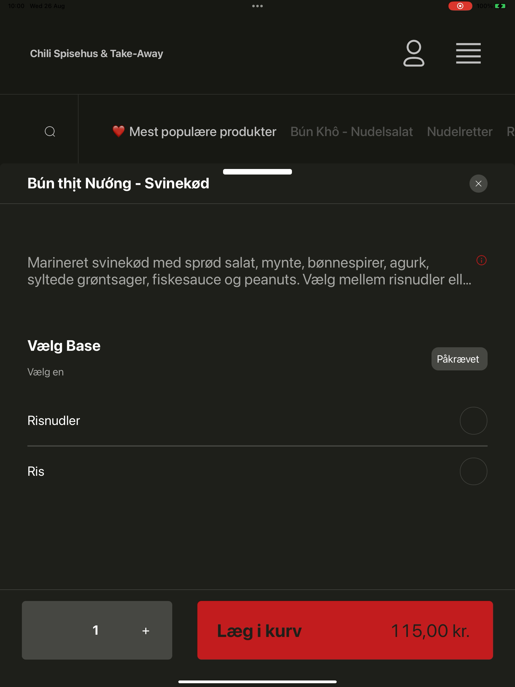 Chili Spisehus & Take-Away screenshot 16
