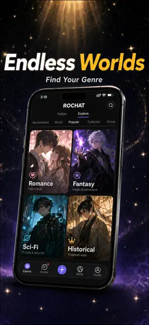 Rochat - AI Character Chat screenshot 2