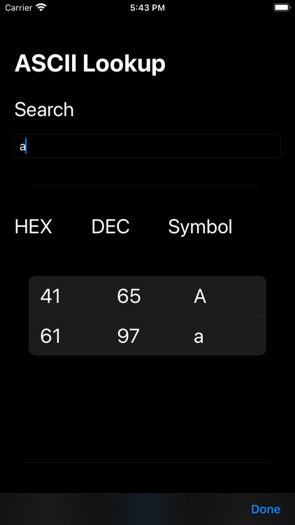 inBinary