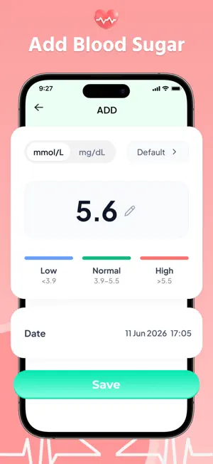 Blood Sugar Tracker-AI Health screenshot 3