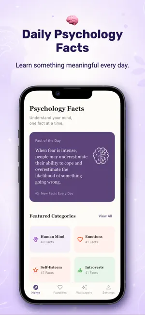 Psychology Facts: Human Mind screenshot 1