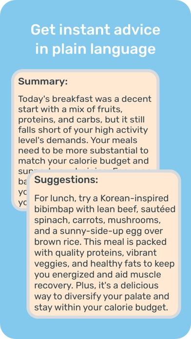 Nurish: Fast Calorie Tracker Screenshot