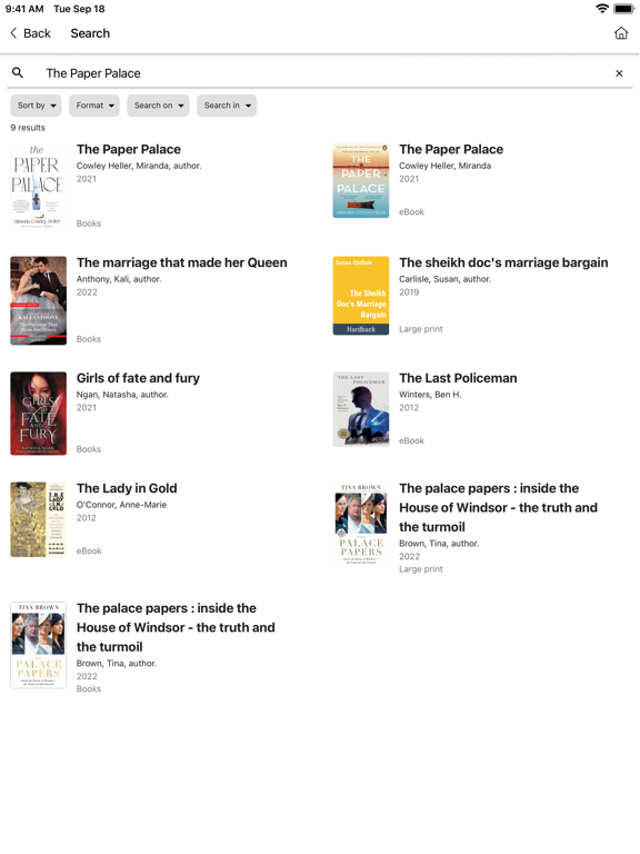 Screenshot #6 pour Marlborough District Libraries
