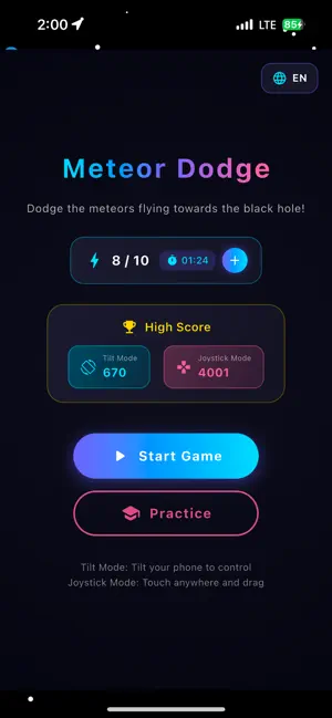 Avoid Meteor screenshot 1