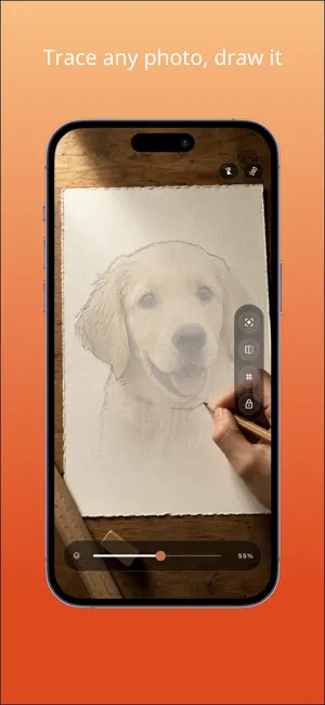 Photo Trace & Draw - Tracely iPhone screenshot 1