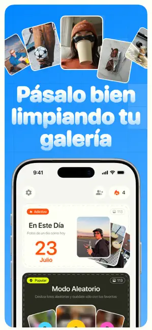 Favvy: Limpia tu galería iPhone screenshot 2
