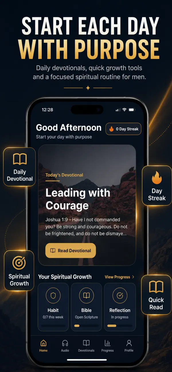 Screenshot #1 pour Daily Devotional for Men
