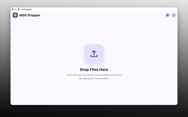 MD5 Dropper screenshot