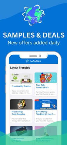 FreeStuffWorld iPhone screenshot