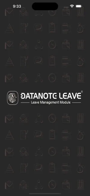 DataNote Leave App screenshot 1