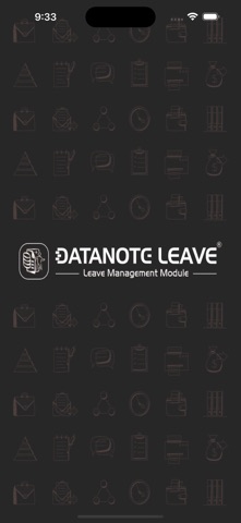 DataNote Leave App screenshot
