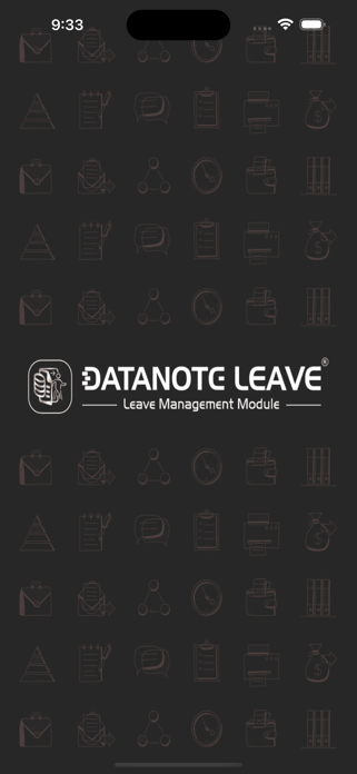DataNote Leave App Screenshot 1 of 10