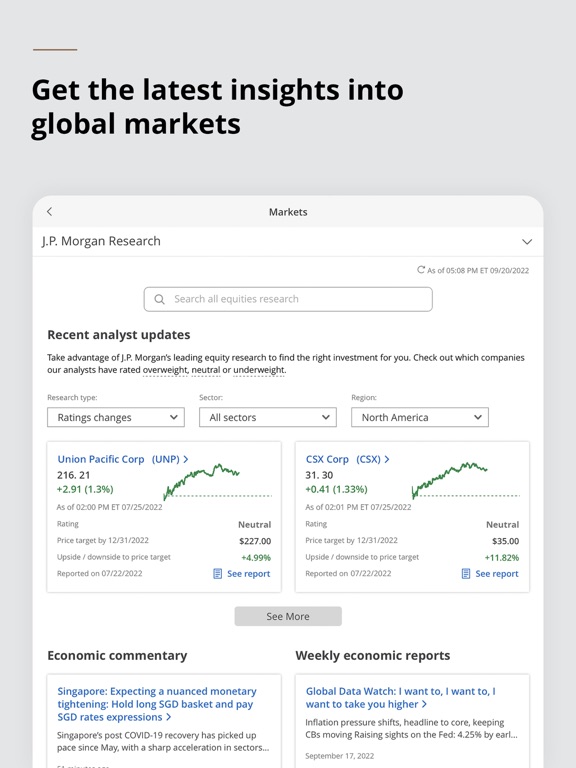 Screenshot #5 pour J.P. Morgan Mobile